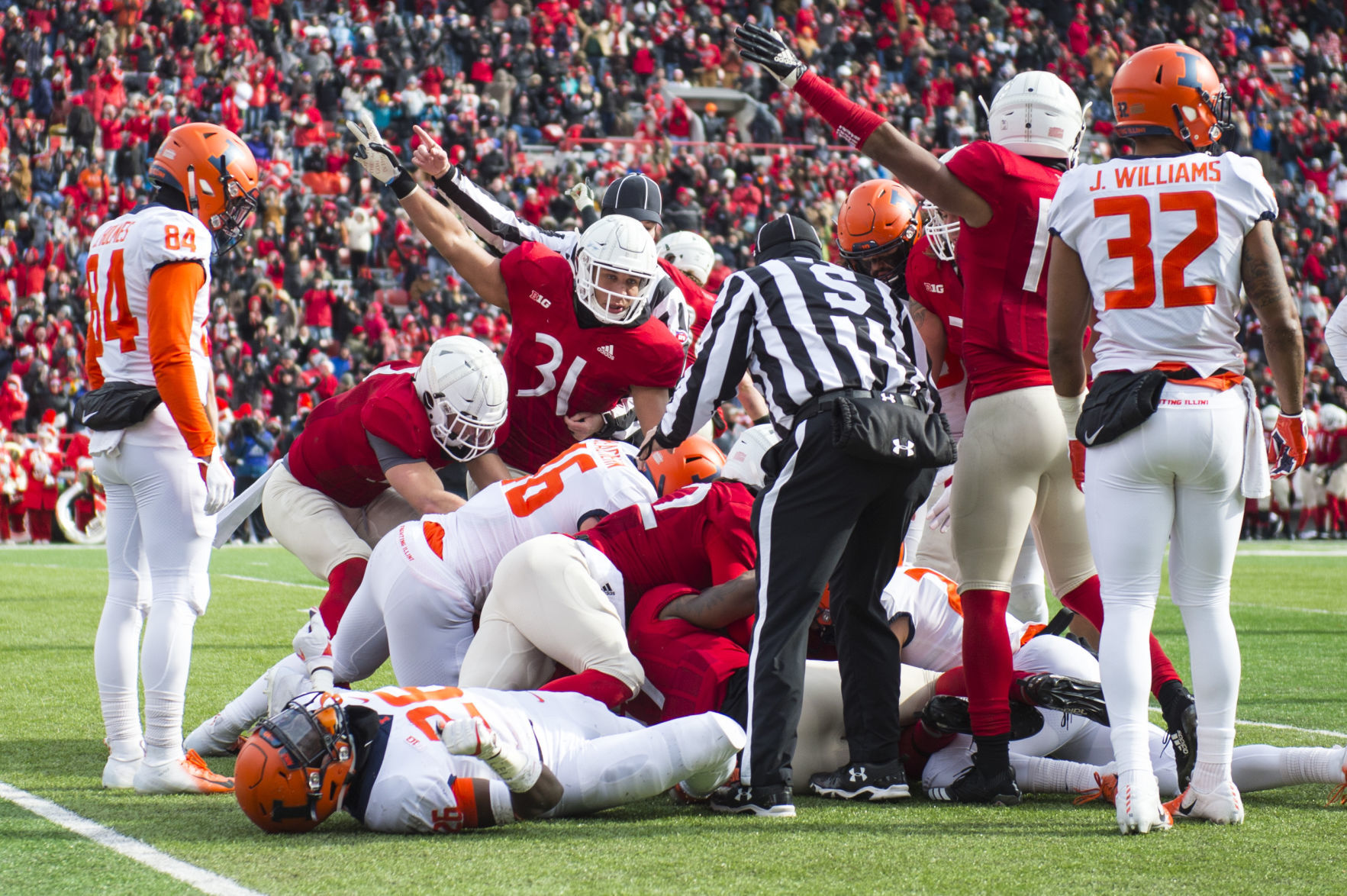 Illinois at Nebraska, 11/10/18